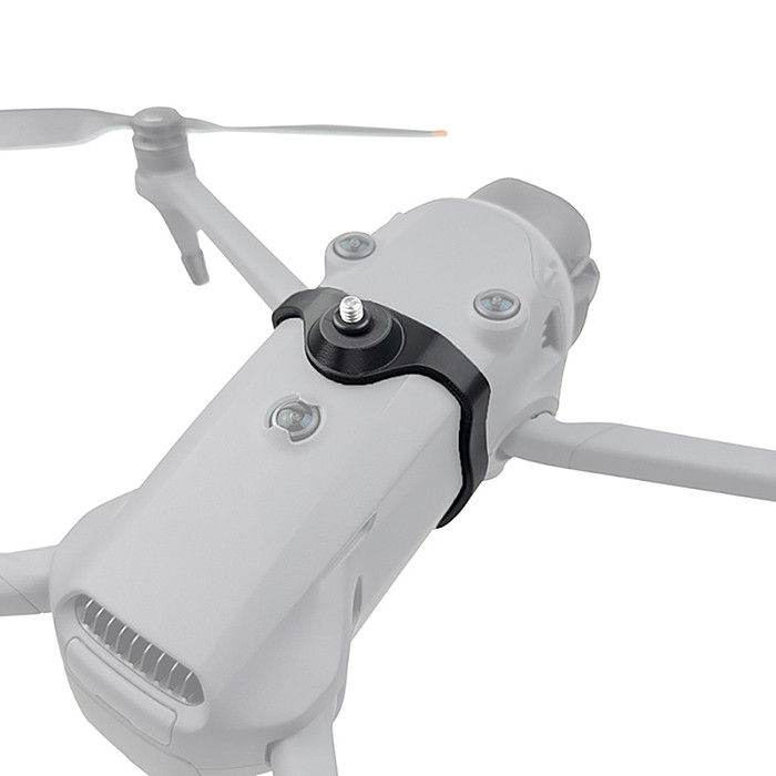 Use the Miku 4Pro Upper Expansion Bracket Mavic4 Pro Adapter for Gopro Panoramic Sports Camera Fill Lights