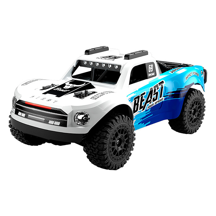 ZLL SG818PRO Brushed / SG818 Brushless 1:24 Scale 4WD RC Truck, Full-Proportion High-Speed Off-Road Racing Car