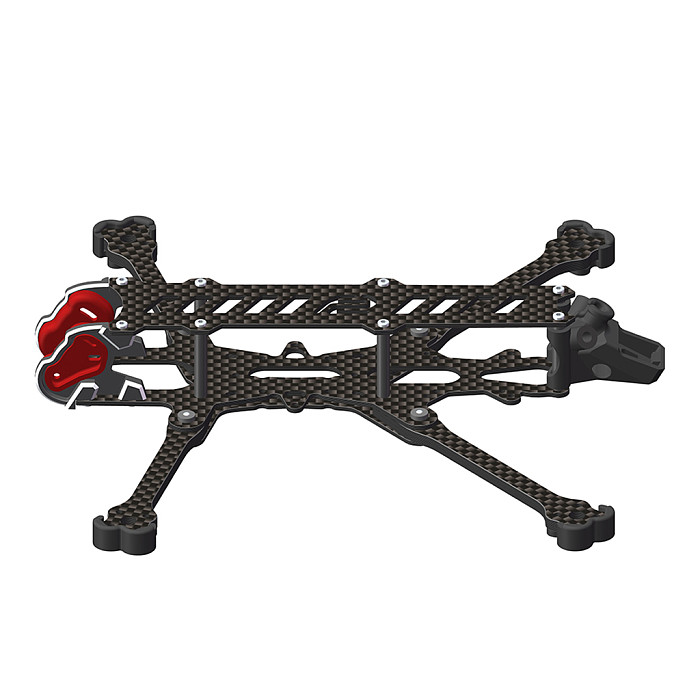 LR5-Voyager-14 Long Range FPV Frame, 14 Inch Carbon Fiber Quad Frame, Compatible with DJI O4 Wide CADDX Aurora Nebula RunCam Phoenix BETAFPV Digital VTX System