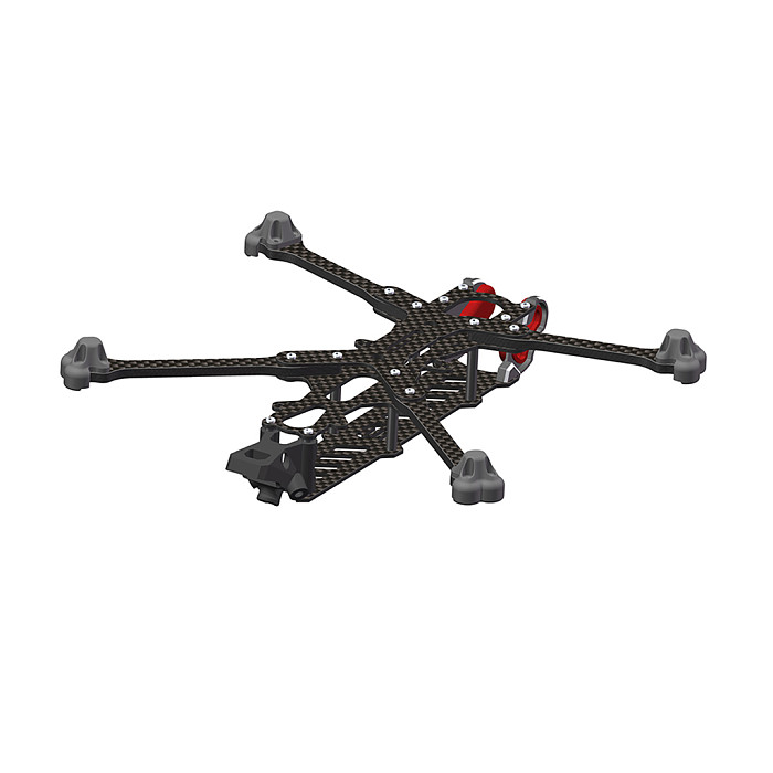 LR5-Voyager-19 Long Range Traverse Rack For DJI O4 Wide CADDX Aurora Nebula RUNCAM Phoenix BETAFPV Image Transmission