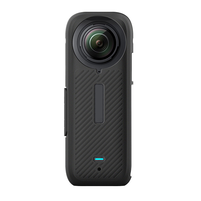 For Insta360 X4 Silicone Case - Drop-Proof Protective Cover with Quick Battery Access