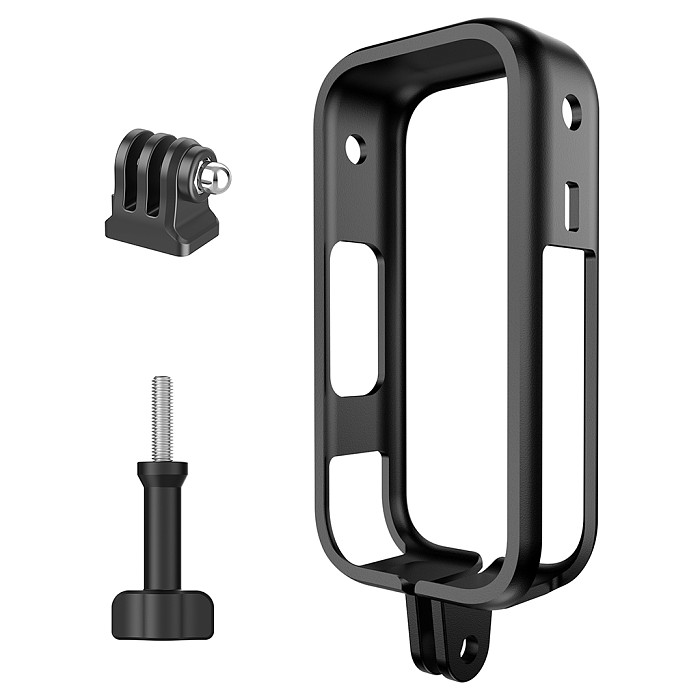 For Insta360 X6 panoramic camera protective frame plastic frame sports camera fixed protective bracket