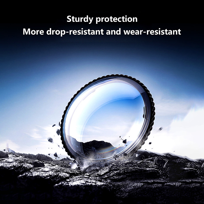 Tempered Glass Lens Protector for Insta360 X6 Panoramic Camera Protective Cover Compatible with Insta360 X6 Action Camera