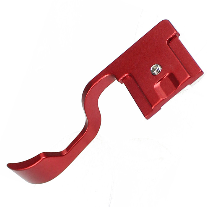 Aluminum Hot Shoe Thumb-Up Hotshoe Thumb Up Grip with buckle and camera shutter button For Fuji X-T30 XT20 XT10 XT1/2/3 Camera