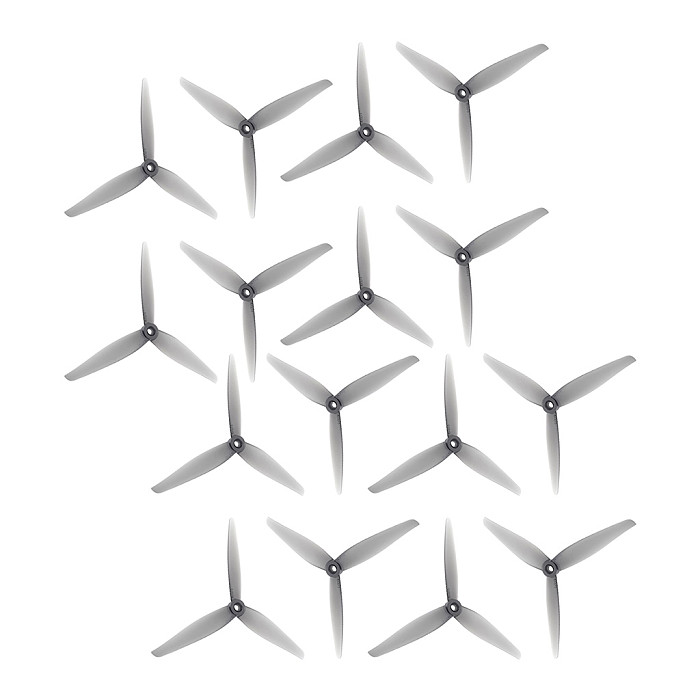 HQProp 6X3X3  2 Forward 2 Reverse Gray Long-Range Propeller Material PC for RC Drone Props