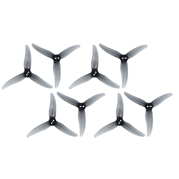 Gemfan Hurricane 3525-3 3 Paddle PC Propeller T-mount 1.5mm Support 1806-2004 Motor for FPV 3.5inch Toothpick Quadcopter