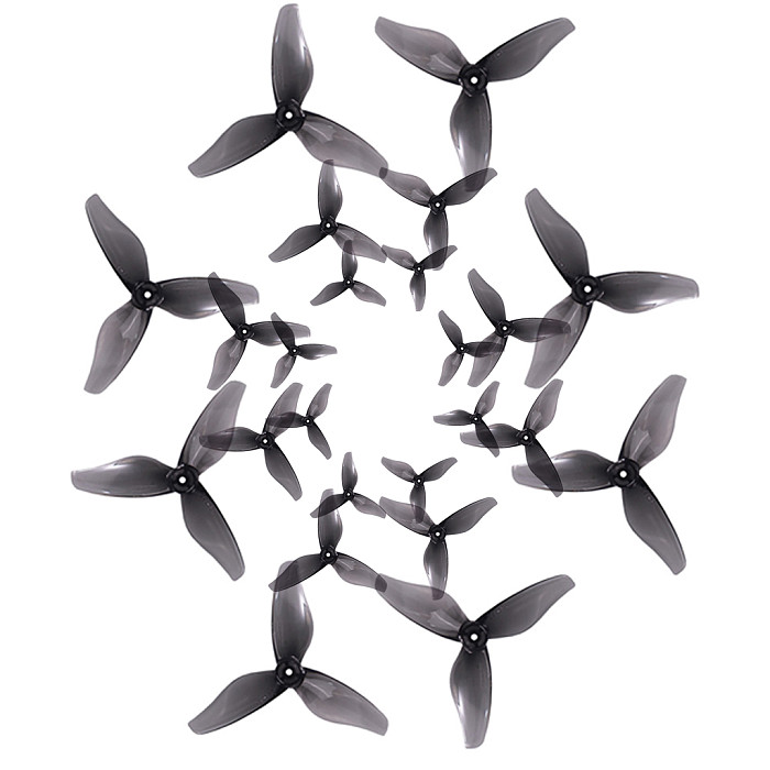 4 pairs/8 pairs (GEMFAN) 2023S Hurricane Three Leaf Single Hole Edition PC 2in 1.5mm Hole Propeller Support 1105 5500kv For Drone