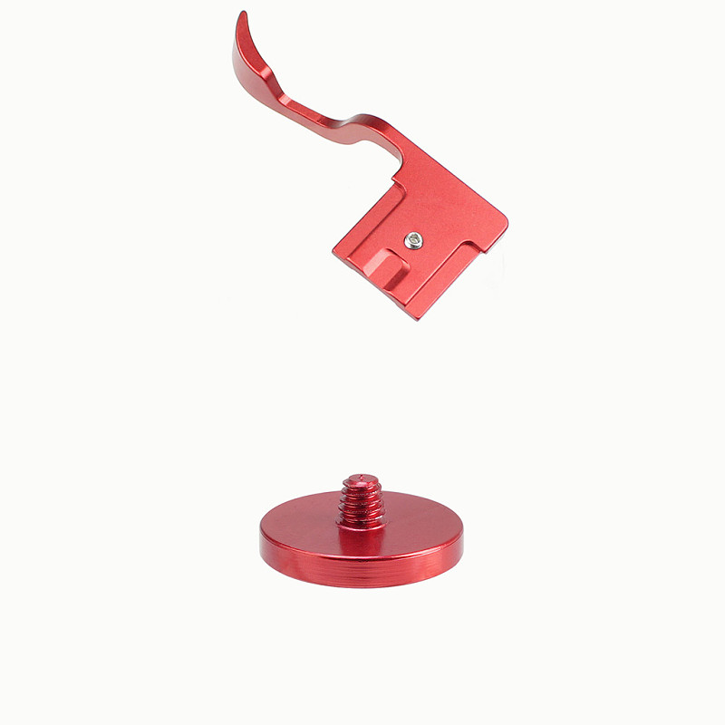 Aluminum Hot Shoe Thumb-Up Hotshoe Thumb Up Grip with buckle and camera shutter button For Fuji X-T30 XT20 XT10 XT1/2/3 Camera