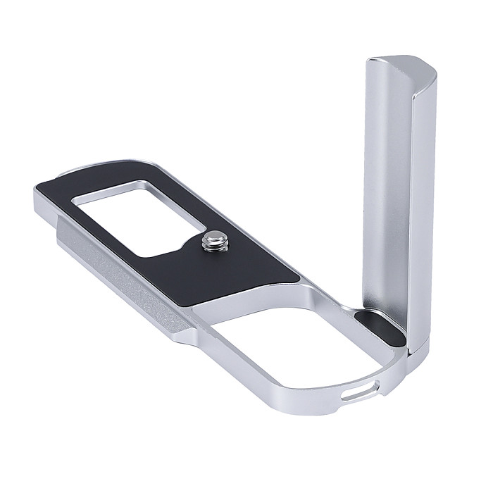 L-Bracket for Panasonic LUMIX L10 - Arca-Swiss Aluminum Alloy Quick Release Plate, Vertical & Horizontal Switching L-Plate 