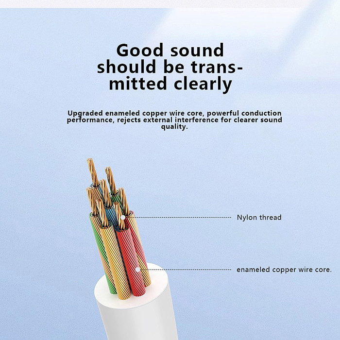 Type-C headphone adapter cable suitable for iPhone DAC digital decoding audio 3.5mm converter Type-C digital