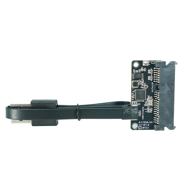 USB to 2.5  SATA Adapter Board - 5Gbps USB to SATA HDD/SSD Expansion PCB, External Hard Drive Enclosure Circuit Board 