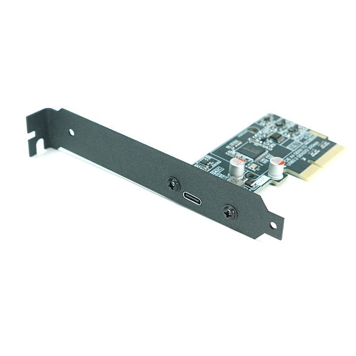 PCIE to TYPEE adapter card PCIE3.0X4 to USB3.2GEN2X220Gbp5ASM3242 expansion card, computer motherboard front tpec-A3242A