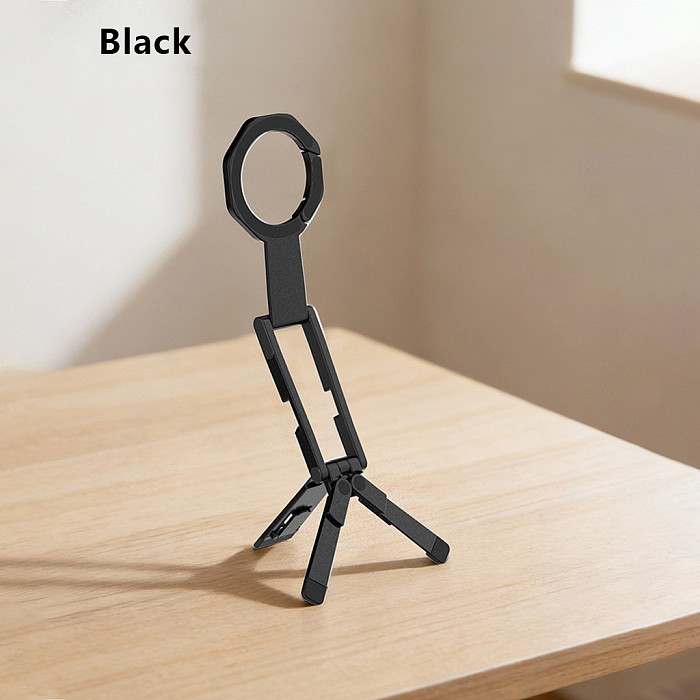 Double sided magnetic bracket, portable folding, outdoor travel shooting, multifunctional mountain climbing tripod