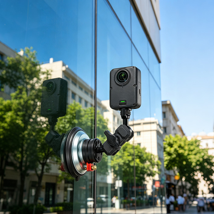 1 Inch Ball Head, Vacuum Suction Cup, Photography Mount, Car Camera Base For DJI Action6/ Insta360/Pocket4P/ GoPro13, DSLR, Phone Holder