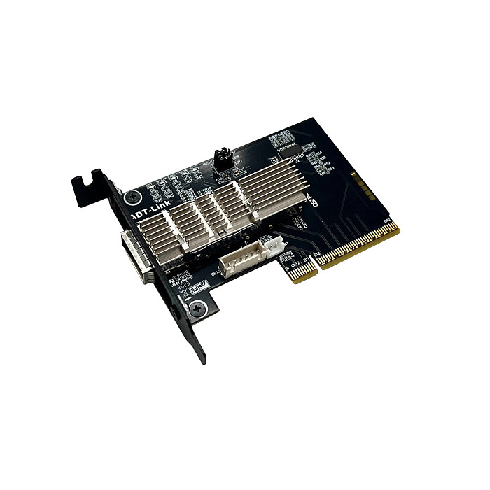 (ADTLINK) QSFP-DD high-speed PCIe x8 to QSFP-DD adapter card supports Gen3 QSFP+