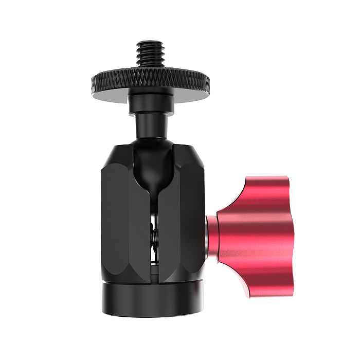 1/4  Ball Head Vacuum Suction Cup Mount - 20KG Holding Force, One-Press Quick Release, Silicone Base for Glass & Car Surfaces, Compatible with GoPro DJI Osmo 360 II Insta360 Luna Ultra/X5/X4/X3