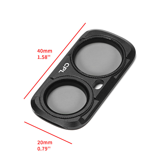 Magnetic CPL Polarizer Filter For Insta360 Luna Ultra Rotatable Lens Reduce Reflections Boost Contrast Landscape Photography