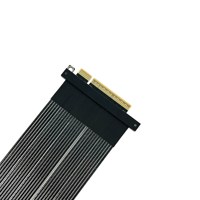15CM (ADTLINK) graphics card extension cable dwarfing PCIe 5.0 x8 Gen5 high-speed lossless soft ribbon cable
