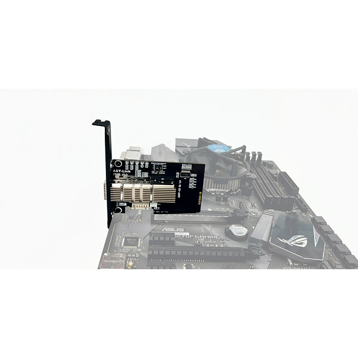 (ADTLINK) QSFP-DD high-speed PCIe x8 to QSFP-DD adapter card supports Gen3 QSFP+