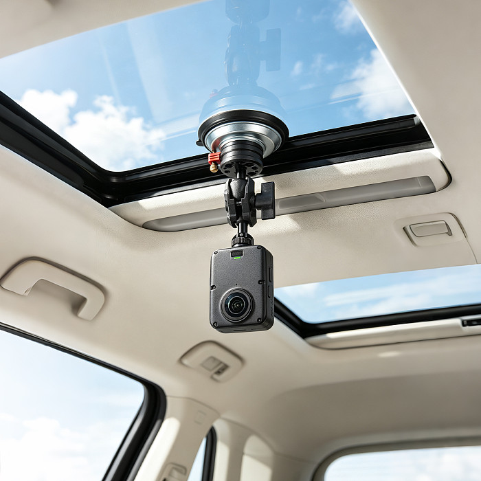 1 Inch Ball Head, Vacuum Suction Cup, Photography Mount, Car Camera Base For DJI Action6/ Insta360/Pocket4P/ GoPro13, DSLR, Phone Holder