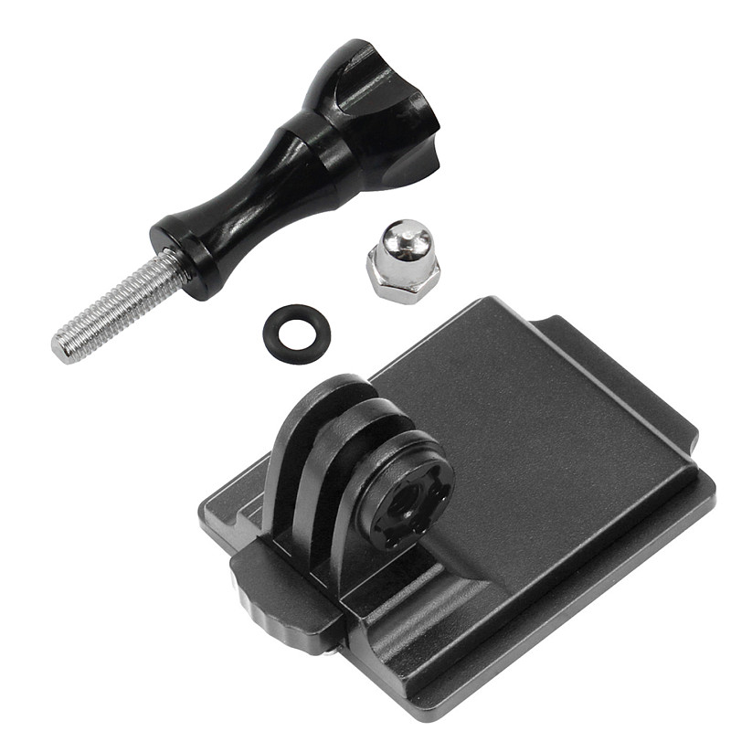 Aluminum alloy action camera helmet accessories quick release bracket fixed seat suitable for Insta360 X6/X5/X4/DJI Osmo360 II/Osmo360 panoramic cameras suitable for all GOPRO series GOPRO HERO11/10/DJI Osmo Action and other photography equipment