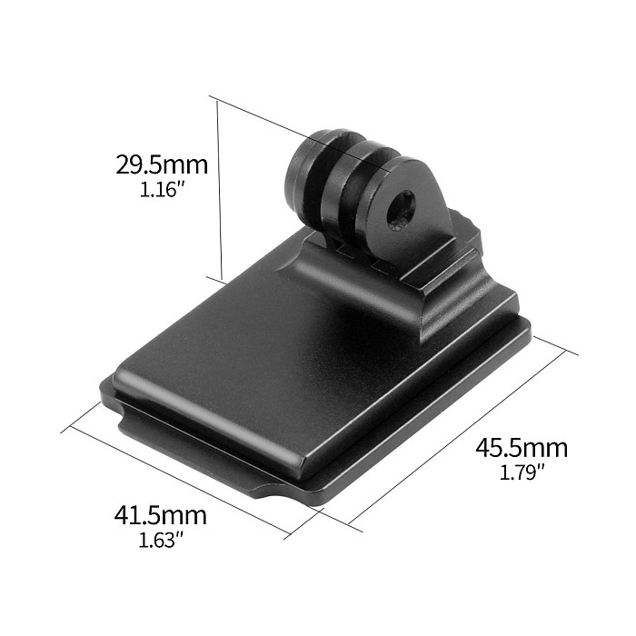 Aluminum alloy action camera helmet accessories quick release bracket fixed seat suitable for Insta360 X6/X5/X4/DJI Osmo360 II/Osmo360 panoramic cameras suitable for all GOPRO series GOPRO HERO11/10/DJI Osmo Action and other photography equipment