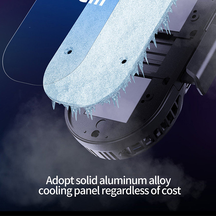 Semiconductor Phone Cooler with Dual-Core Refrigeration - 3-Speed Adjustable, Silent Operation, No Cold Hands, Universal Mobile Phone Radiator Back Clip with Multi-Function Stand, for Gaming, Live Streaming, Suitable for All Major Phone Brands