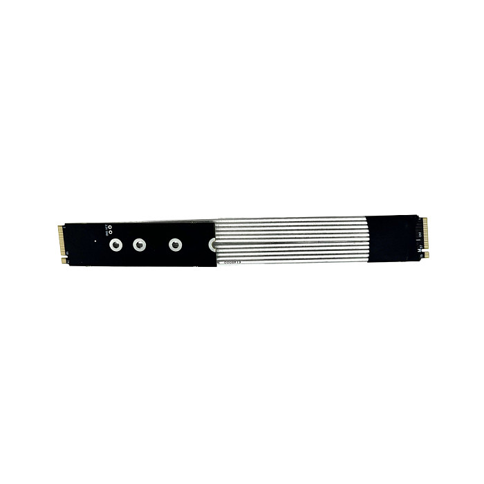 ADT-LINK M.2 NVMe x4 PCIe 5.0 Full-Speed Direct-Connect Switching Extension Cable - Gen5 Male-to-Male Extender, High-Temperature NVMe PCIe 5.0 x4 128Gbps Extension Cable for M.2 NVMe SSD