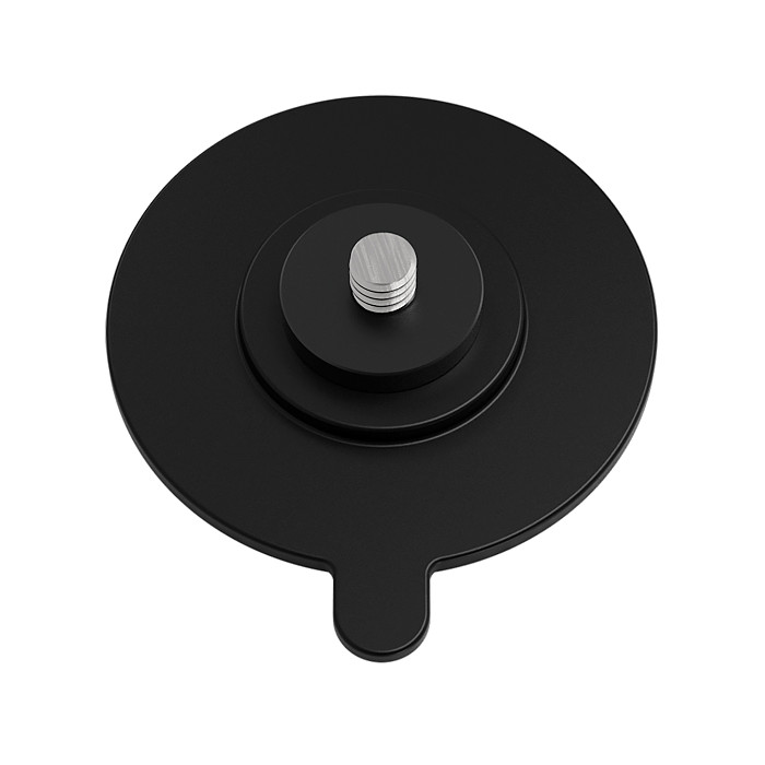1/4  Thread Nano Suction Cup Mount - Metal Base, Traceless Removable Washable Adhesive, Compatible with GoPro Hero 13/DJI Osmo 360/Osmo Action 5 Pro/ Insta360 X4 and Other 1/4  Thread Action Cameras