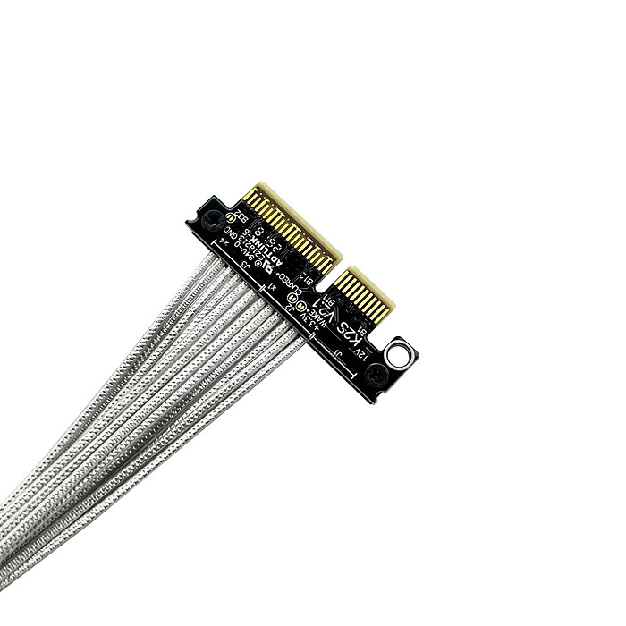ADT-LINK PCIe 5.0 x4 Gen5 to U.2 SFF-8639 Adapter Cable - Full-Speed 128Gbps Lossless Transmission, High-Temperature Industrial Grade, for Server, Workstation and Industrial U.2 NVMe SSD Extension