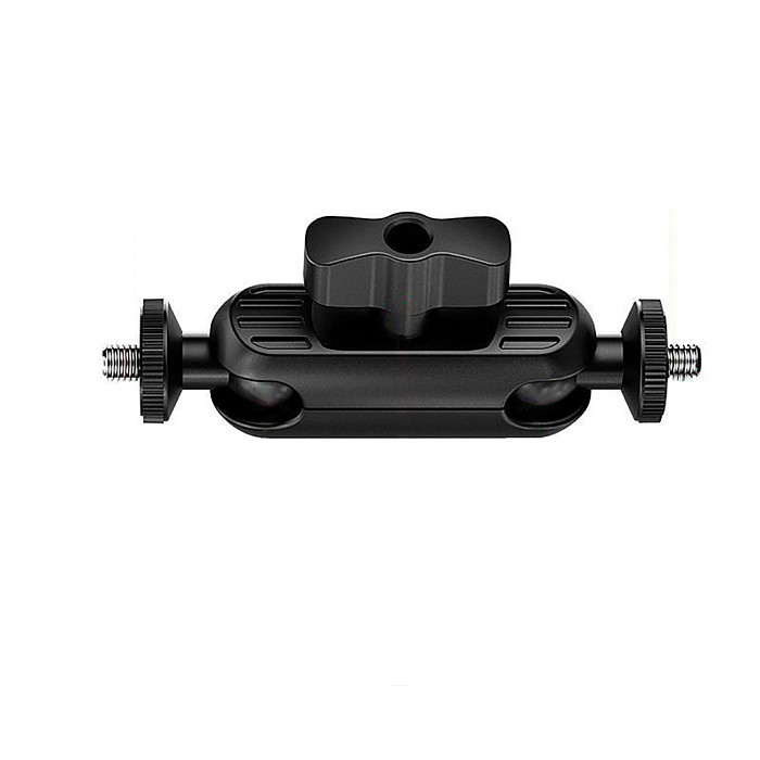 Universal Dual-Ball Crab Claw Clamp Mount - 360° Adjustable Bracket for Phone & Action Camera, Heavy-Duty Holder for Cycling & Outdoor Shooting