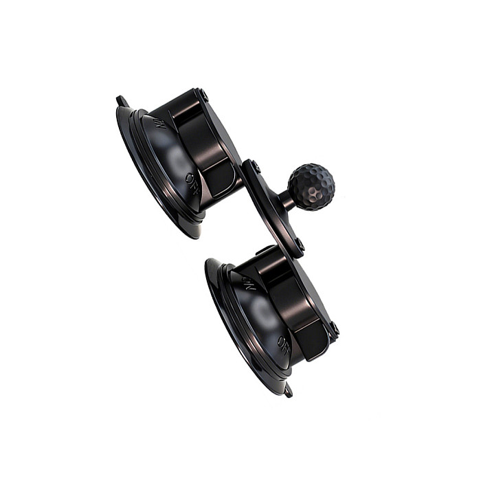 Metal Vacuum Triple Suction Cup Car Phone Holder, For Windshield Dashboard Navigation
