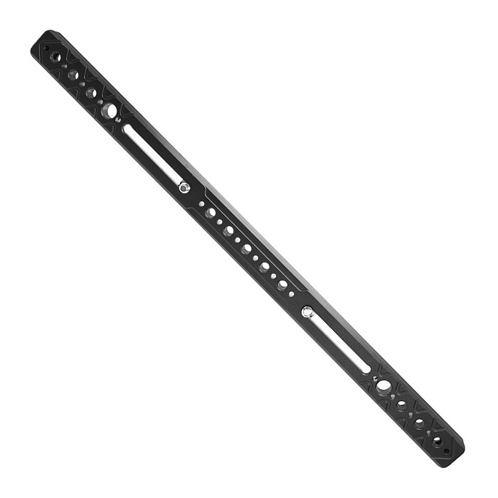 NATO Sliding Bar Bracket Extended Multifunctional NATO Rail Slider ARRI Locating Top Handle Quick-Release Mounting Slide Rail for DSLR Camera Cage Expansion