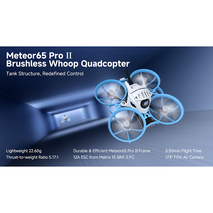 （BETAFPV）Meteor65 Pro II Whoop Quadcopter ELRS 2.4G