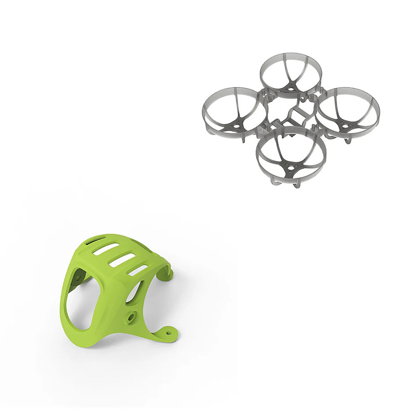 (BETAFPV)Meteor65 Pro Frame Kit (Transparent Gray) +Canopy for 04 Air Unit(Green)