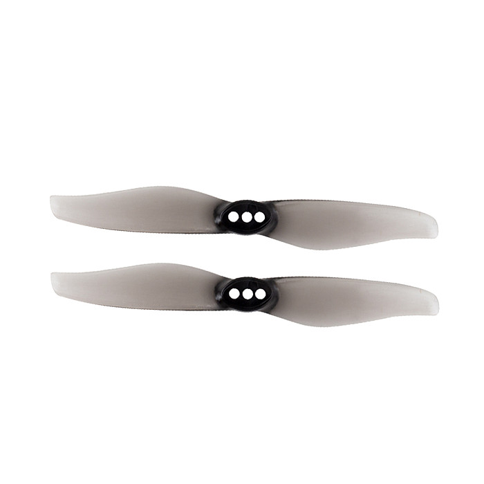 Crux3 3K Carbon Fiber Frame + Cam Canopy + GEMFAN3018 PC 3  2-Blade 4Pairs Gray