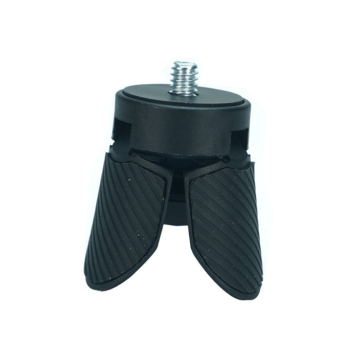 Compatible with DJI Pocket 3/4 Mini Tripod, Desktop Mount, Action Camera Handheld Mini Tripod—Black + Aluminum Alloy Charging Adapter Base; Magnetic Folding Dual-Card Mount; Quick-Release TP-CY-C Adapter; 1/4  and Arri Mount Holes; Compatible with DJI Pocket 4/3 Cameras