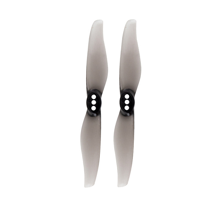 Crux3 3K Carbon Fiber Frame + Cam Canopy + GEMFAN3018 PC 3  2-Blade 4Pairs Gray