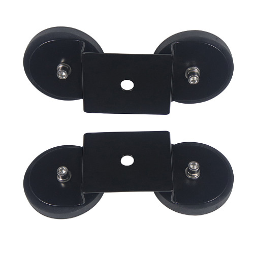 D66mm Strong Magnetic Suction Cup Mount Dual Suction Bracket Rubber Coated Neo