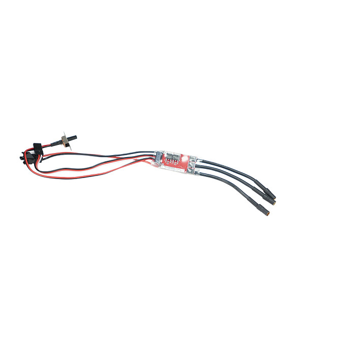 AM32 30A/40A Brushless ESC for 2-4S RC Cars - Low Torque Compensation Programmable Speed Controller Compatible with Mengniu 82/300/99S/78/168 Crawler Models