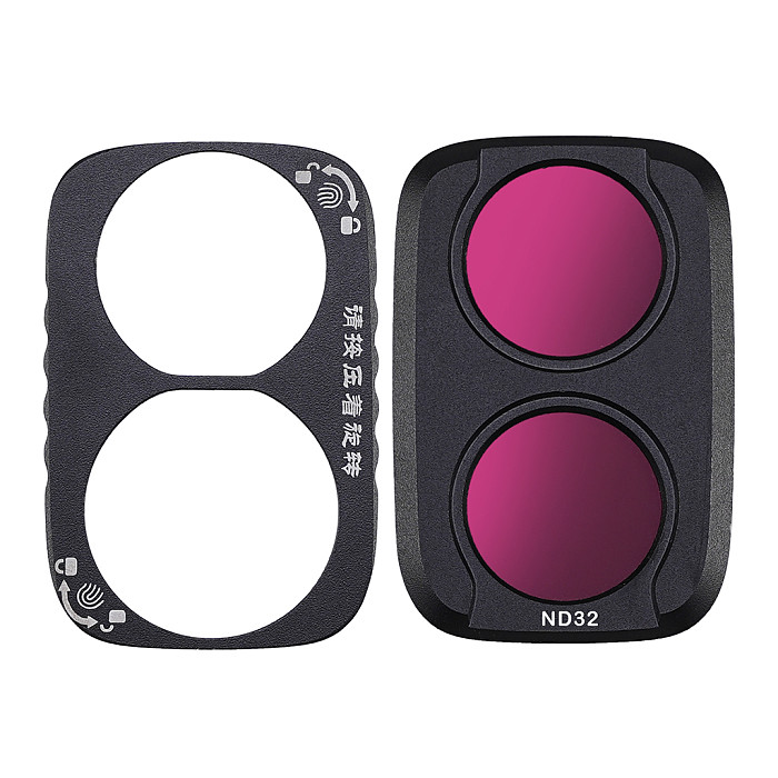 Magnetic Filter Set for DJI Osmo Pocket 4 Pro - Metal Frame with Optical Glass Filters Compatible with Pocket 4 Pro Gimbal Camera ﻿