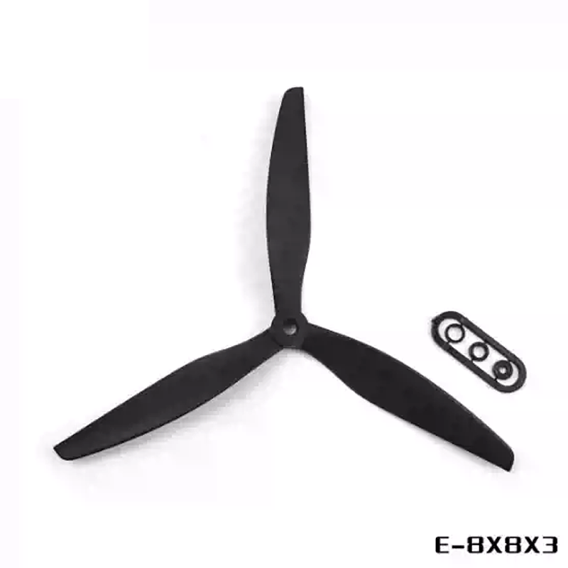 2pcs HQProp TE 8x8x3 Tri-Blade Propellers CW /CCW Electric Props for 8-Inch FPV Drones