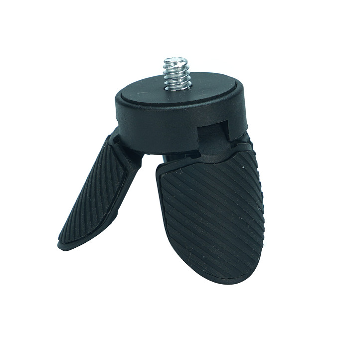 Compatible with DJI Pocket 3/4 Mini Tripod, Desktop Mount, Action Camera Handheld Mini Tripod—Black + Aluminum Alloy Charging Adapter Base; Magnetic Folding Dual-Card Mount; Quick-Release TP-CY-C Adapter; 1/4  and Arri Mount Holes; Compatible with DJI Pocket 4/3 Cameras