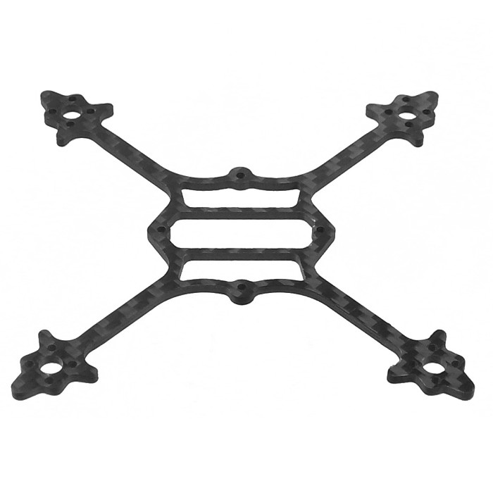 Crux3 3K Carbon Fiber Frame + Cam Canopy + GEMFAN3018 PC 3  2-Blade 4Pairs Gray