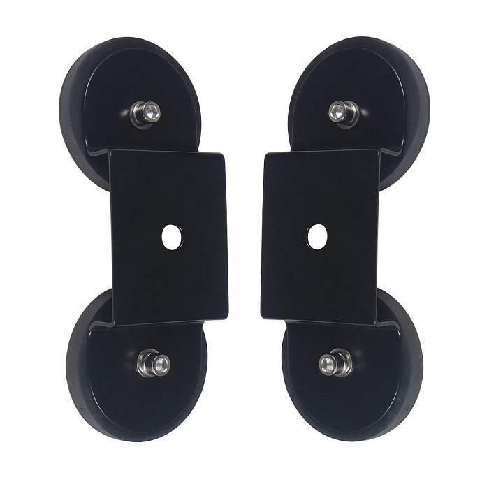 D66mm Strong Magnetic Suction Cup Mount Dual Suction Bracket Rubber Coated Neo
