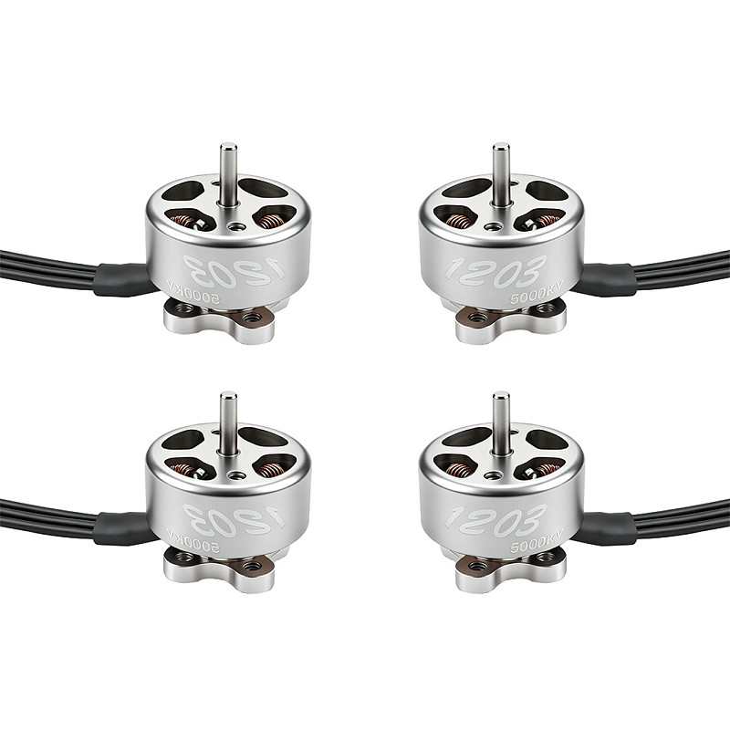 High Performance 1203 5000KV Brushless Motor Voltage Compatible RC FPV Racing Drone Motor Replacement Repair Parts