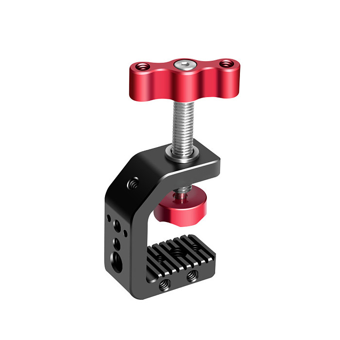 Metal Photography Clamp, C-Frame Light Stand, Crab Clamp, Square Tube, Round Tube, Desktop Tripod, Pan-Tilt Head, Gripper Accessories + MagSafe Wireless Charger Phone Mount + 17mm Aluminum Alloy Ball Head—Compatible with iPhone
