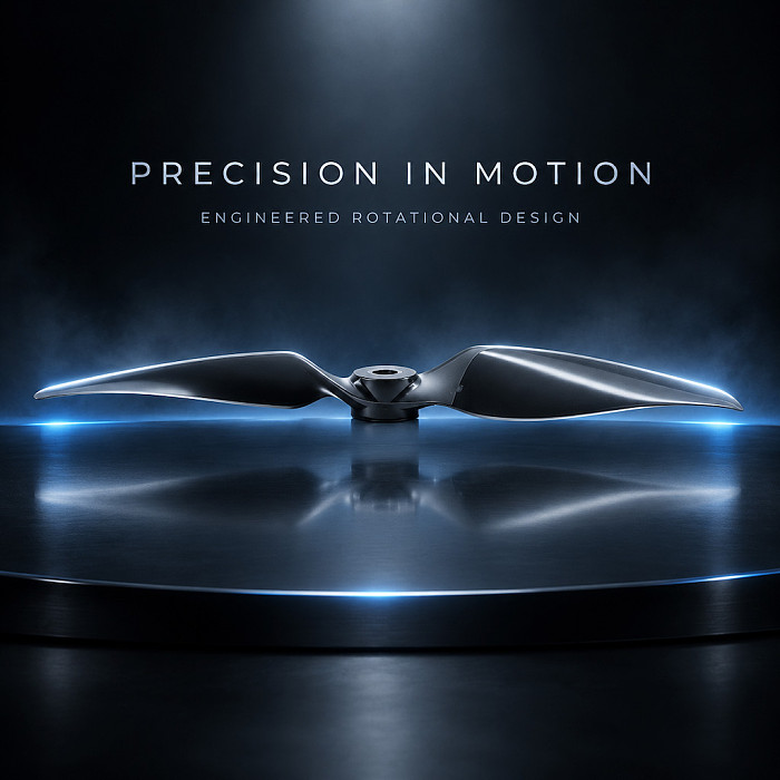 GEMFAN 8X9E/8X9R 2-Blade Propeller - Fiberglass Nylon Electric Prop for 8-Inch FPV Drones and RC Fixed-Wing Aircraft
