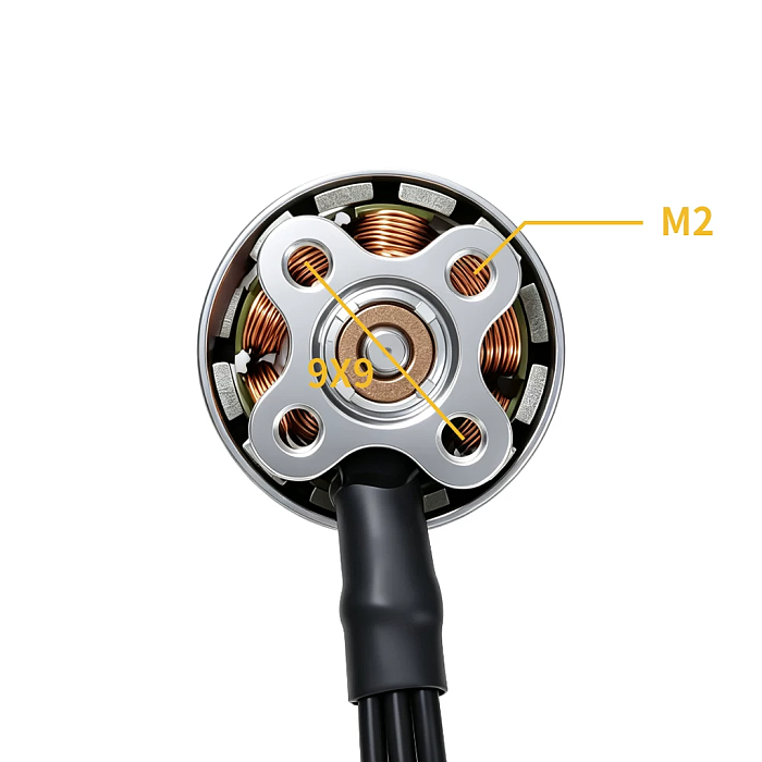 High Performance 1203 5000KV Brushless Motor Voltage Compatible RC FPV Racing Drone Motor Replacement Repair Parts