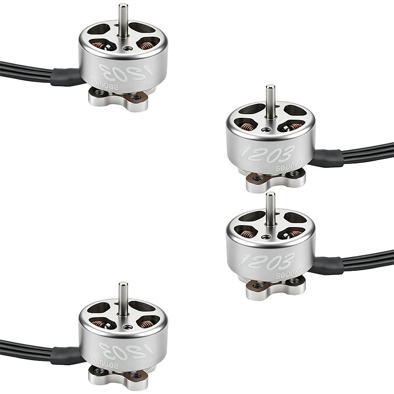 High Performance 1203 5000KV Brushless Motor Voltage Compatible RC FPV Racing Drone Motor Replacement Repair Parts